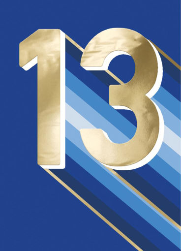 Picture of 13 TODAY BIRTHDAY CARD
